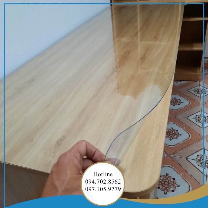 Nhựa PVC Dày 0,8mm | Màng Nhựa PVC Dẻo | Màng PVC Trong | Kính Nhựa Trong Suốt | Tấm Trải Bàn | Trải Giường Chống Thấm