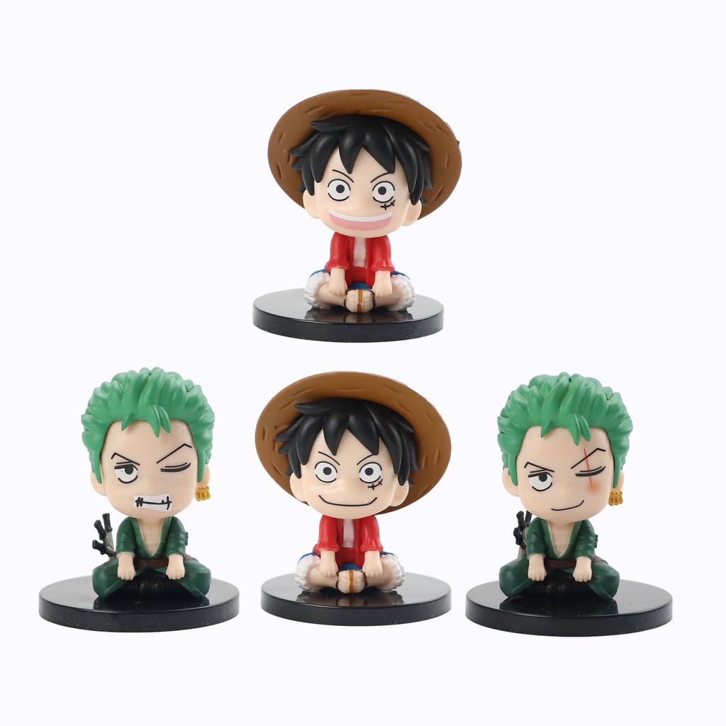 Set 4 Đồ Chơi Nhân Vật Trong Phim Hoạt Hình One Piece