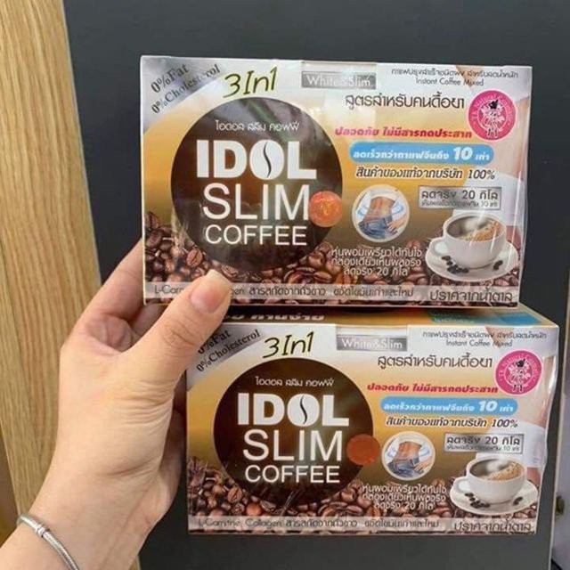 CÀ PHÊ GIẢM CÂN IDOL SLIM COFFE ( mới )