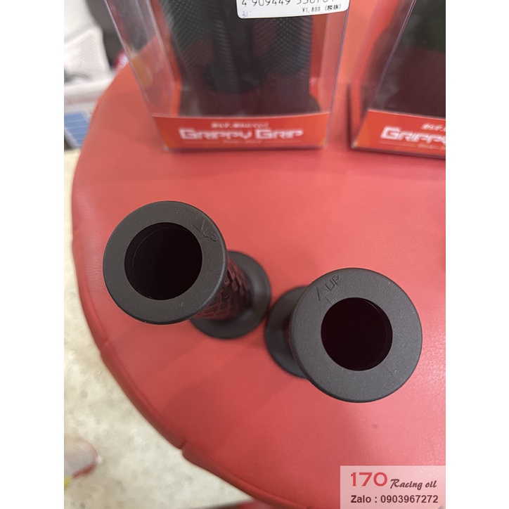 Bao Tay  Xe Máy DAYTONA GRIPPY GRIP BLACK Có Vân Nổi - Hàng Chính Hãng Nhập Khẩu  100%