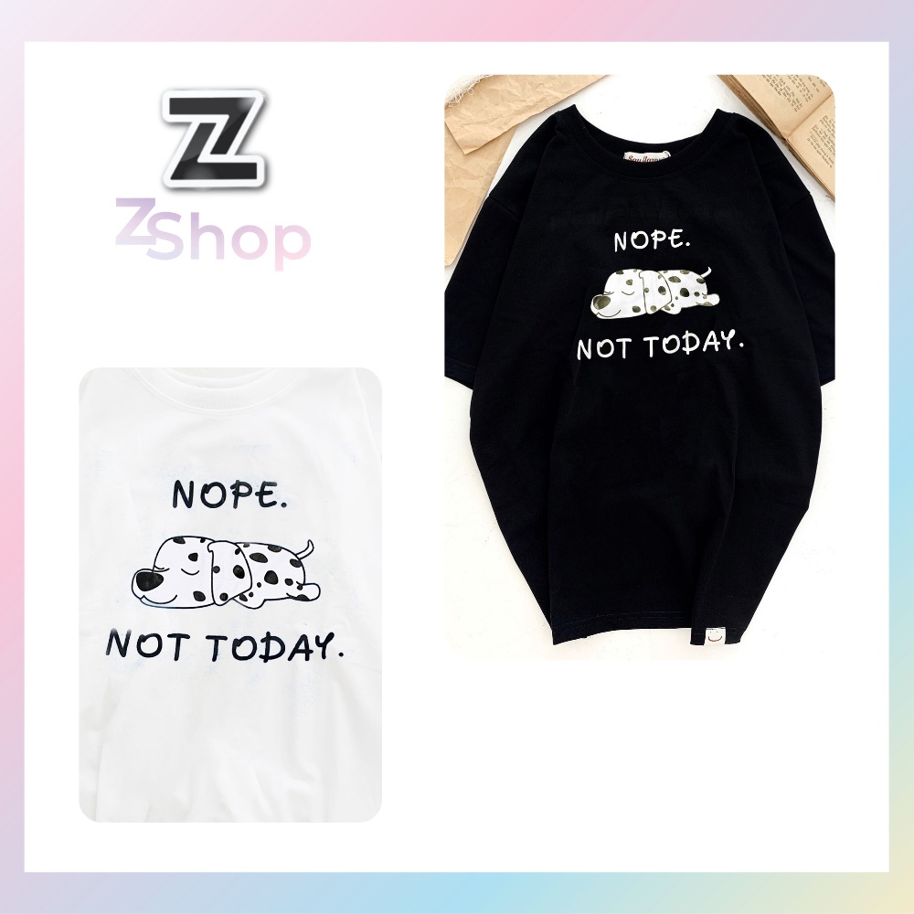 Áo Thun Cặp Đôi ZSHOP Cotton Cao Cấp CHUẨN LOCAL BRAND Unisex Nam Nữ Phông Rộng Hình In Nhiệt 100% Độ Bền Màu Cao ZS77B | BigBuy360 - bigbuy360.vn
