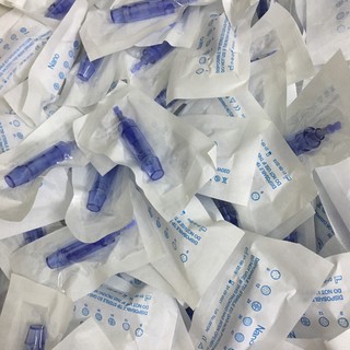 Đầu Kim Nano/ Kim 12/ Kim 36 (Hàng Loại 1 - Trục Nhựa Đục, Lò Xo Dài) Dùng Cho Máy Phi Kim - Thiết Bị Y Tế Huyền Trang