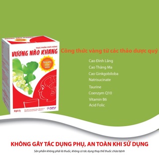 Cốm Vương Não Khang giúp phát triển não bộ cho bé