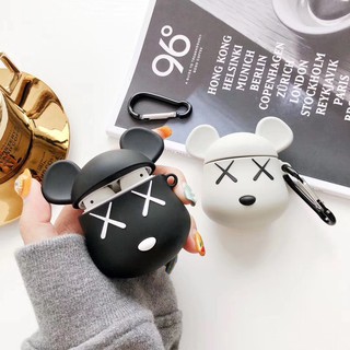 ốp airpod airpods case airpod 2 case airpod pro bọc airpods 2 ốp lưng airpod protective cover ✼airpods protective sleeve airpods2 violent bear kaws apple earphone wireless airpod soft shell aripods silicone case cover ipod bluetooth set second-generat