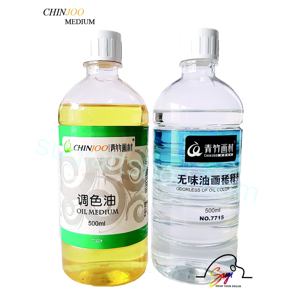 Dầu thông, Dầu lanh, Dung môi cho màu dầu Chinjoo
