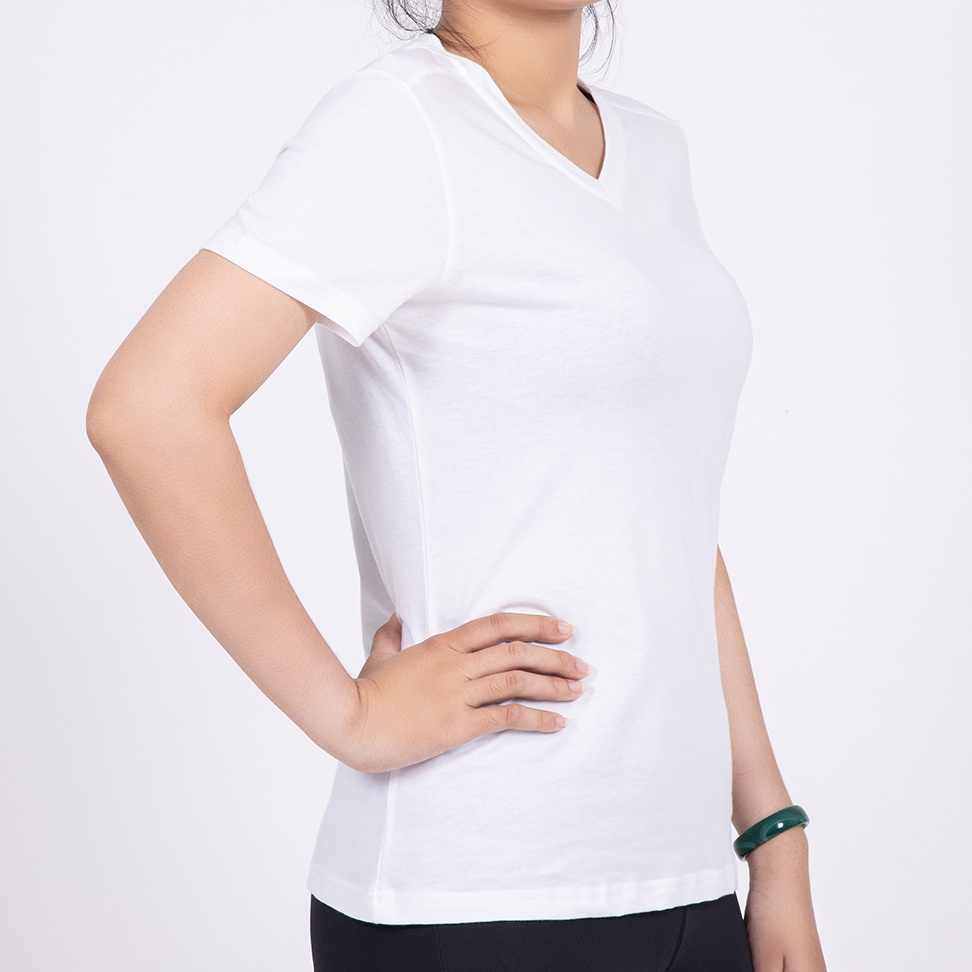 Áo thun thể thao nữ DELTA RTS009W vải 100% cotton chất liệu mềm mịn có co giãn, thấm hút mồ hôi tự nhiên