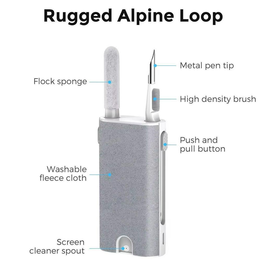 Bộ Dụng Cụ Vệ Sinh Tai Nghe Airpod Đa Năng OKSJ -  Máy Tính Bảng - Laptop 5 In 1 Siêu Nhỏ Gọn