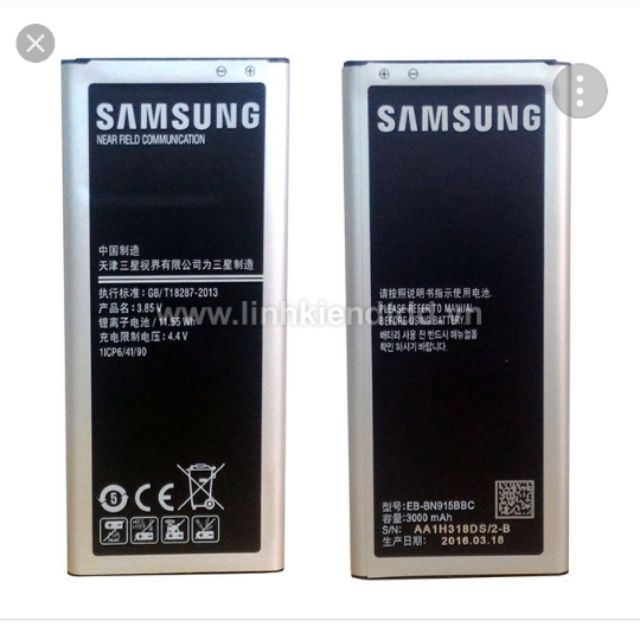 Pin xịn sam sung note edge