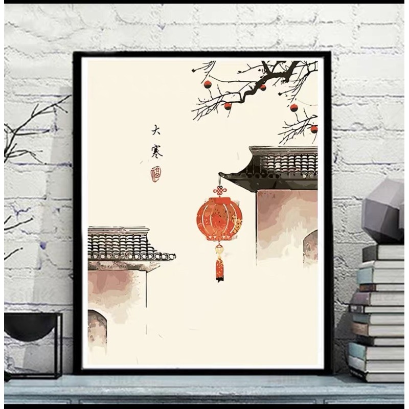 TRANH SỐ HOÁ TỰ TÔ PHONG CẢNH
