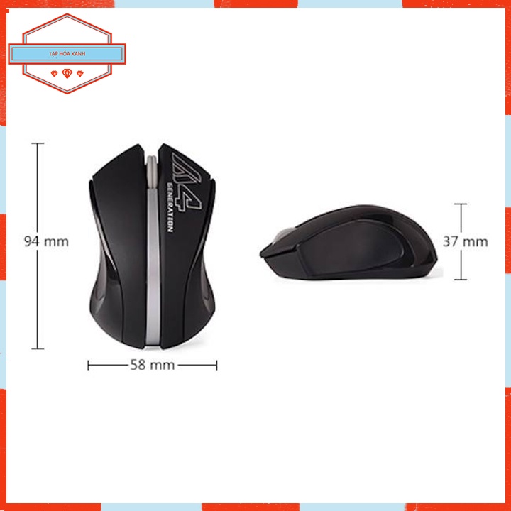 Chuột Máy Vi Tính Laptop Không Dây Mouse  A4tech G3-310N Chuột Máy Tính Văn Phòng