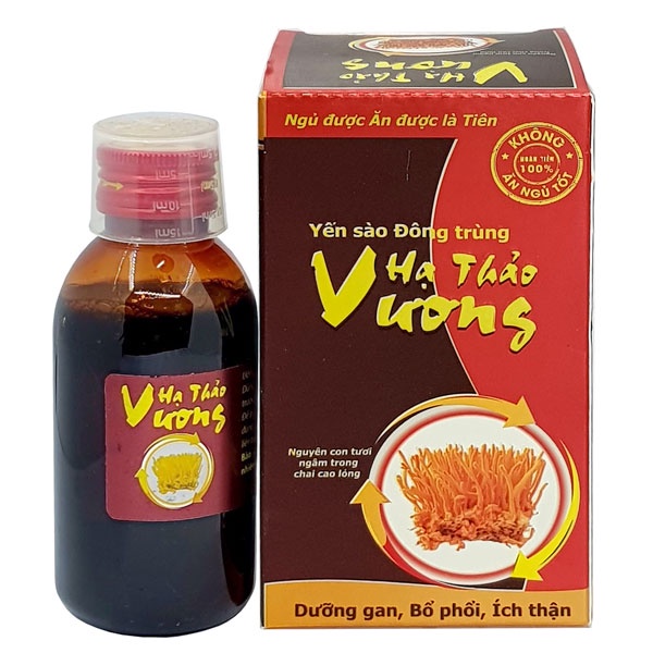 Yến Sào Đông Trùng Hạ Thảo Vương, dùng cho người kém ăn, kém ngủ, gầy yếu