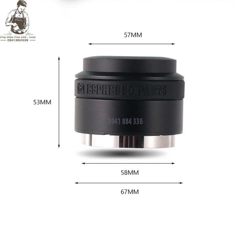 Tamper OCD Hỗ Trợ Nén Lò Xo Logo ESPRSSO PART