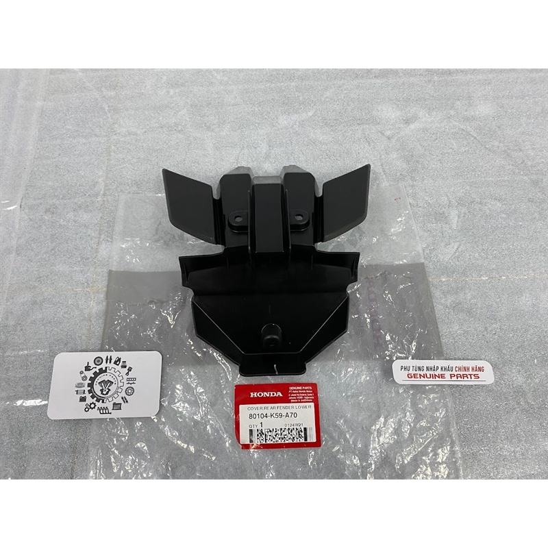 Dè sau miếng phụ đỡ VARIO CLICK 125/150/160 2018-2022 chính hãng Honda, Cánh dơi 80104K59A70