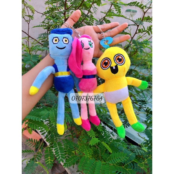 20cm Gấu Bông GIA ĐÌNH MOMMY LONG LEGS - HUGGY - DAD - Dễ Thương Cho Bé - POPPY PLAY TIME