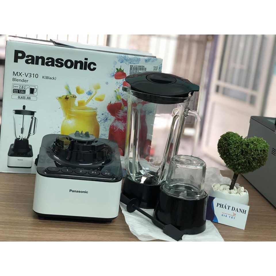 May Xay Sinh Tố Panasonic Mx V310 Chinh Hang Cong Xuất 600w Sản Xuất Tại Malaysia Shopee Việt Nam