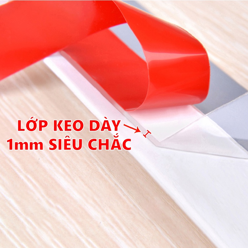 Thanh pvc gia cường chặn khe cửa ⭐ Nẹp cao su dán cửa KINGRON dài 1 mét, chặn khe hở, chống bụi, chống côn trùng RPVC