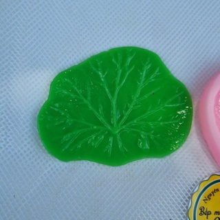 Khuôn lá sen 9cm silicon 4d