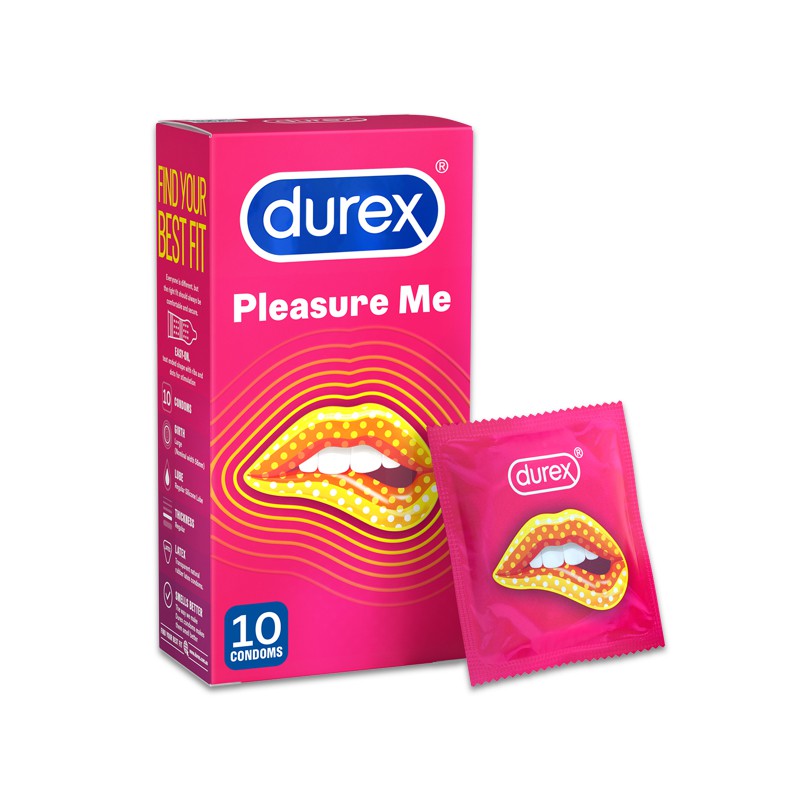 Bao cao su Durex  PLEASUREMAX CÓ GAI - PHIÊN BẢN MỚI - HỘP 12 CÁI