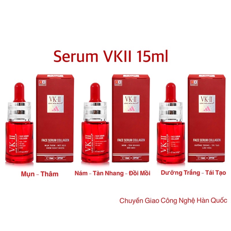 Serum Dưỡng Da VK-II 15ml