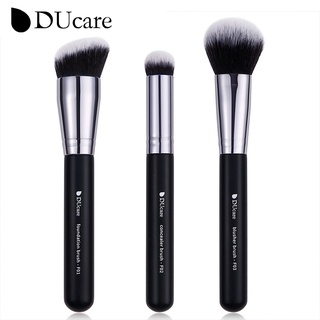 Set 3 cọ trang điểm DUcare đa năng tiện dụng cao cấp