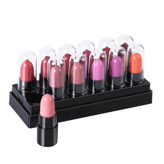 Bộ 12 Son Môi Mini Hengfang 9022 Hợp Thời Trang Chống Thấm Nước