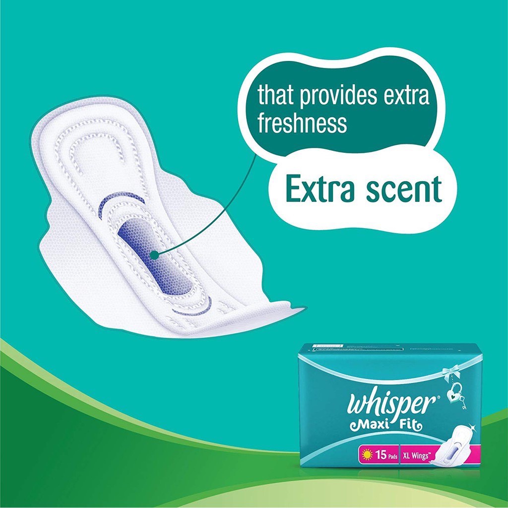 COMBO 6 gói băng vệ sinh Whisper Cánh dày đêm 32 miếng