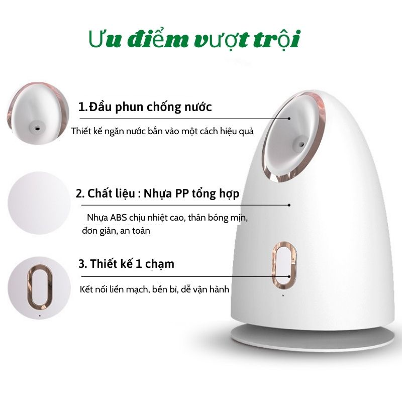 Máy xông tinh dầu mini đa năng cao cấp phun sương, tạo ẩm, khuếch tán tinh dầu đuổi muỗi an toàn The Kitchen House