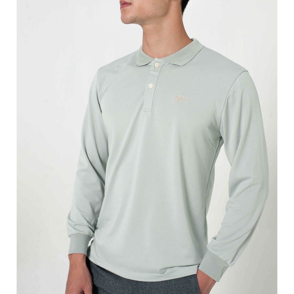 áo thun nam dài tay , áo thun dài tay thu đông cổ bẻ vải cotton hơi co dãn dày dặn nhiều màu | BigBuy360 - bigbuy360.vn