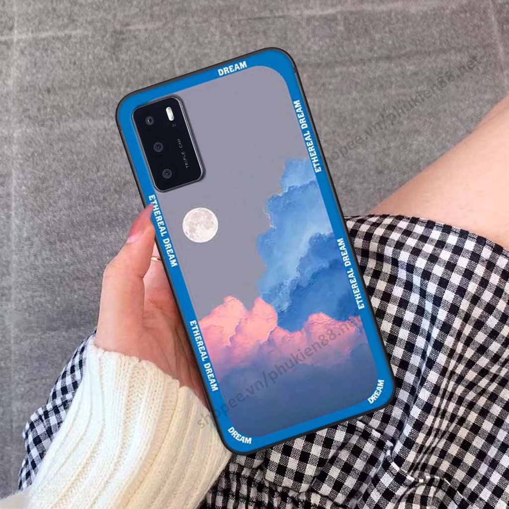 Ốp Oppo A16 hình vũ trụ, mountain, cloud phong cách cá tính