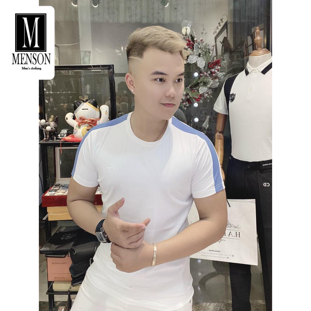 [Hàng Loại 1] Áo Thun Nam Cổ Tròn Chất Mát Lạnh - Áo Phông Nam Thể Thao Co Giãn Thoáng Mát Ôm Body MR1407 | BigBuy360 - bigbuy360.vn