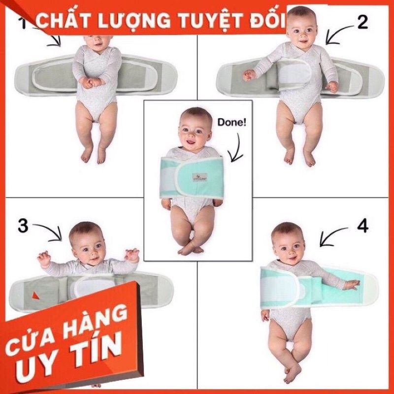 Ủ cuốn tay chống giật mình cho bé