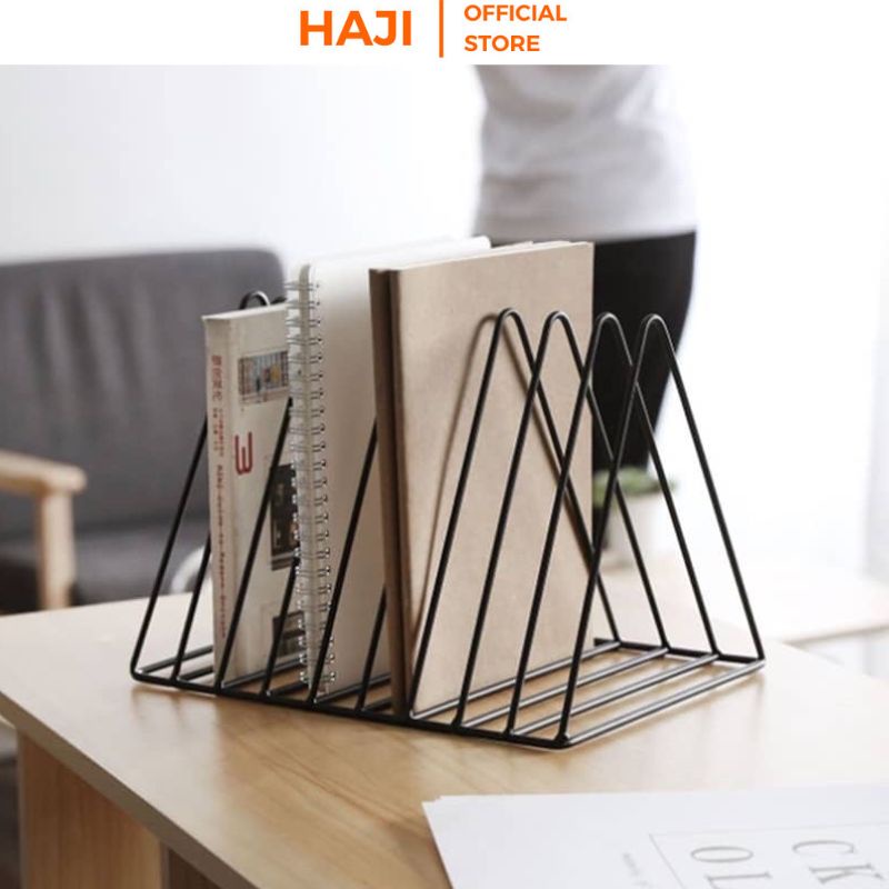 Giá sách mini decor góc bàn làm việc học tập HAJI C47
