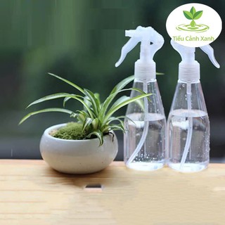 Bình xịt trong suốt tưới cây