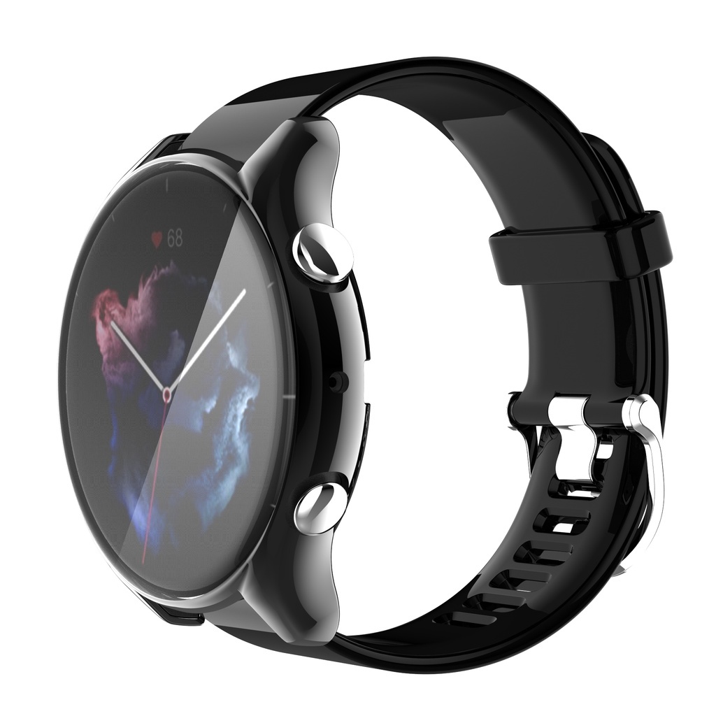 Vỏ TPU mạ điện bảo vệ cho đồng hồ thông minh Huami Amazfit GTR3 Pro GTR 3