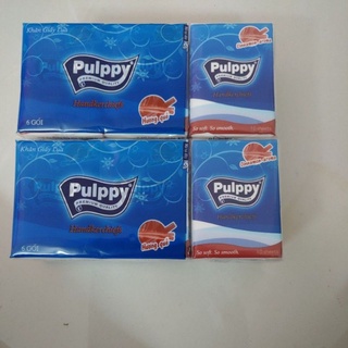 Khăn giấy bỏ túi pulppy hương quế lốc 6 gói