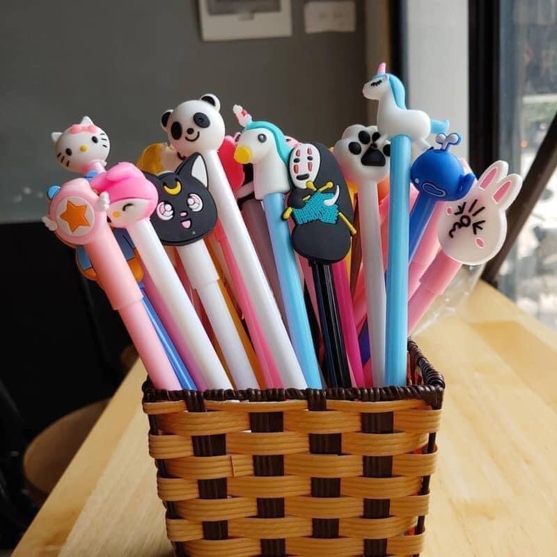 SET 20 cây bút bi hình thú cute nhiều màu