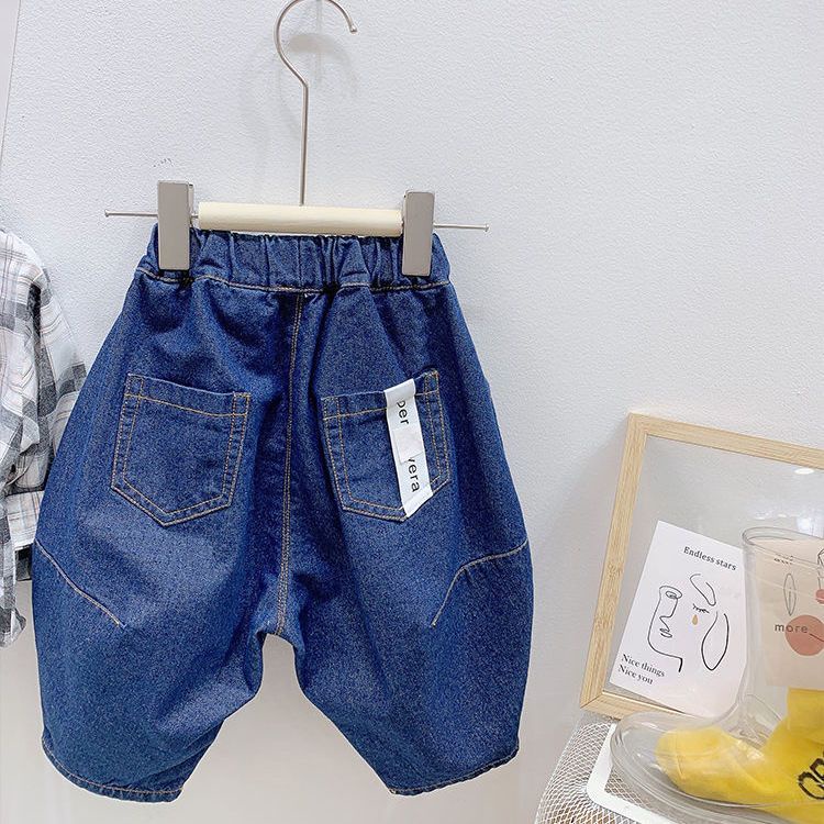 [Babycat] Hàng Có Sẵn Quần Jean Ống Rộng Phong Cách Nhật Bản Hàn Quốc Nhật Bản / Hàn Quốc / Phương Tây Thời Trang Xuân Hè Cho Bé Trai / Bé Gái
