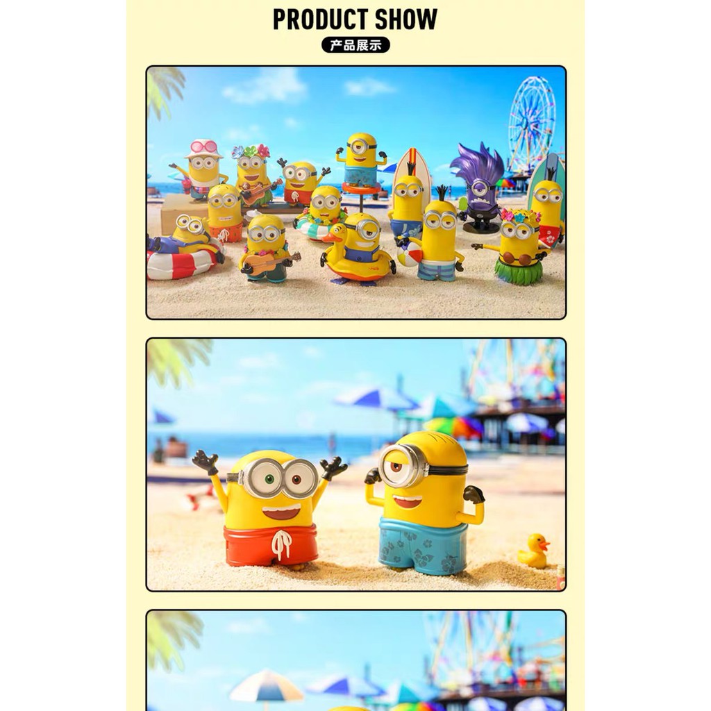 Búp Bê Minions Mặc Đồ Kỳ Nghỉ Dễ Thương