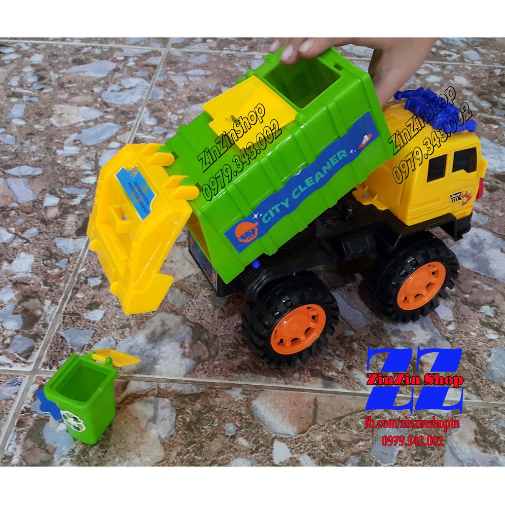 ĐỒ CHƠI XE CHỞ RÁC MÔ HÌNH ( SỐ 1 )