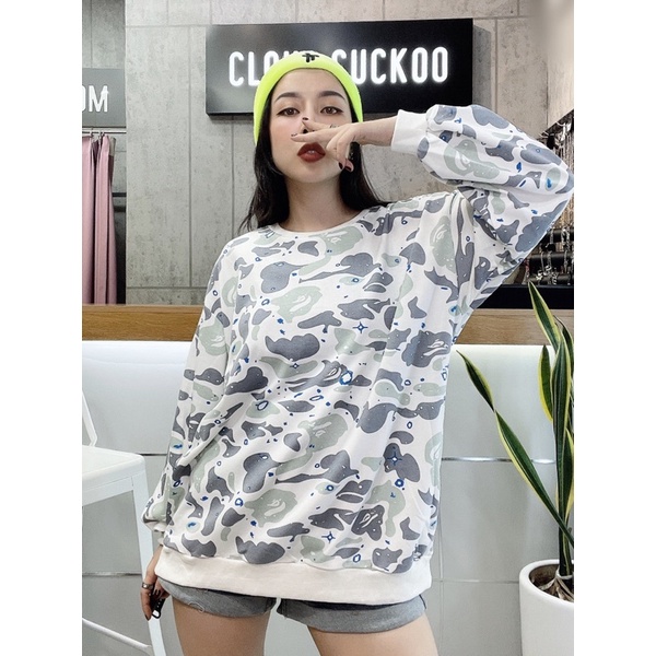 Áo Sweater Unisex Họa Tiết Phong Cách - Mã Số: N635
