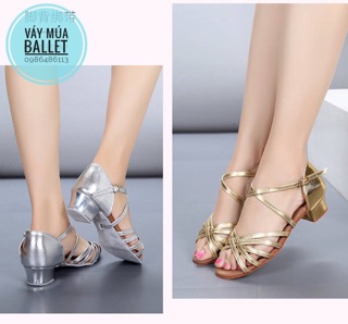 Giày khiêu vũ quai đan size 24-40