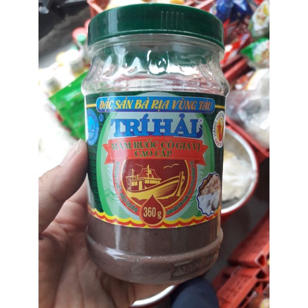 Mắm ruốc Trí Hải, đặc sản Vũng Tàu ngon tuyệt vời hũ 193gr - 393gr