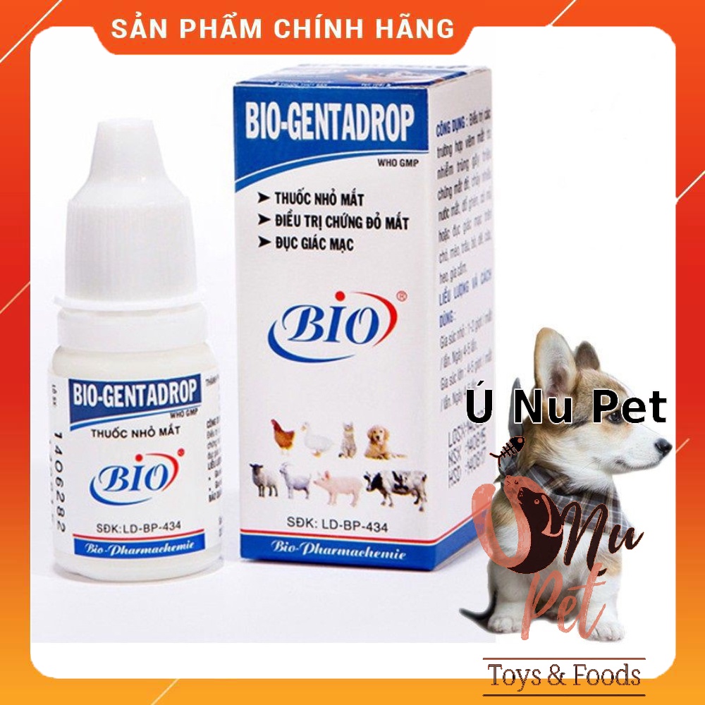 Nhỏ mắt Bio cho chó mèo