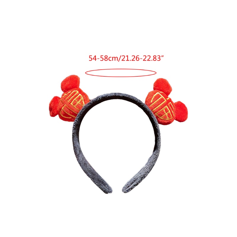 Băng Đô Hình Bò Sữa Hoạt Hình Trung Hoa Vui Nhộn