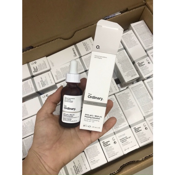 Serum Peel da the one  Odinary AHA30%%-BHA2% Peeling Solution 30ml