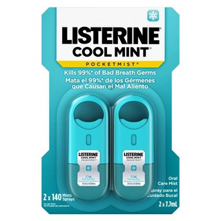 Xịt thơm miệng Listerine Cool Mint Pocketmist
