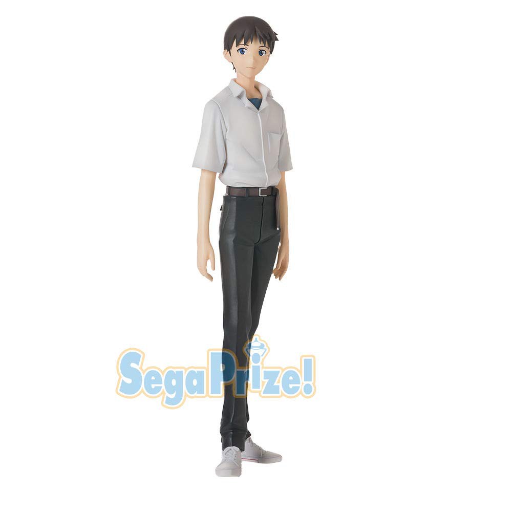 Mô hình chính hãng SHINJI IKARI - Phiên bản Uniform - Anime REUILD OF EVANGELION - hãng SEGA SPM