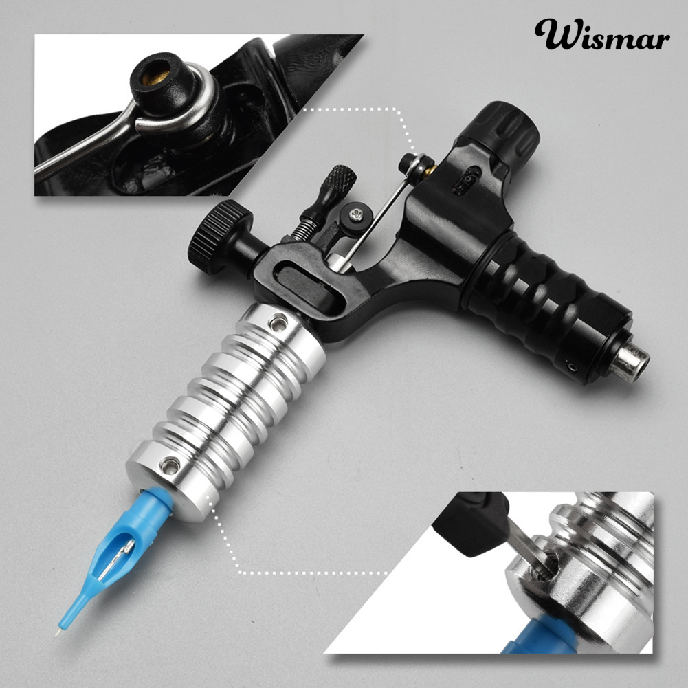 WISMAR Professional Body Art Motor Tattoo Machine Liner Shader Beginner Training Kits