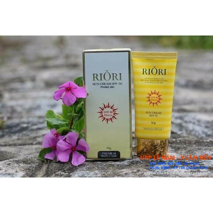 Kem chống nắng Riori SPF 50/PA+++