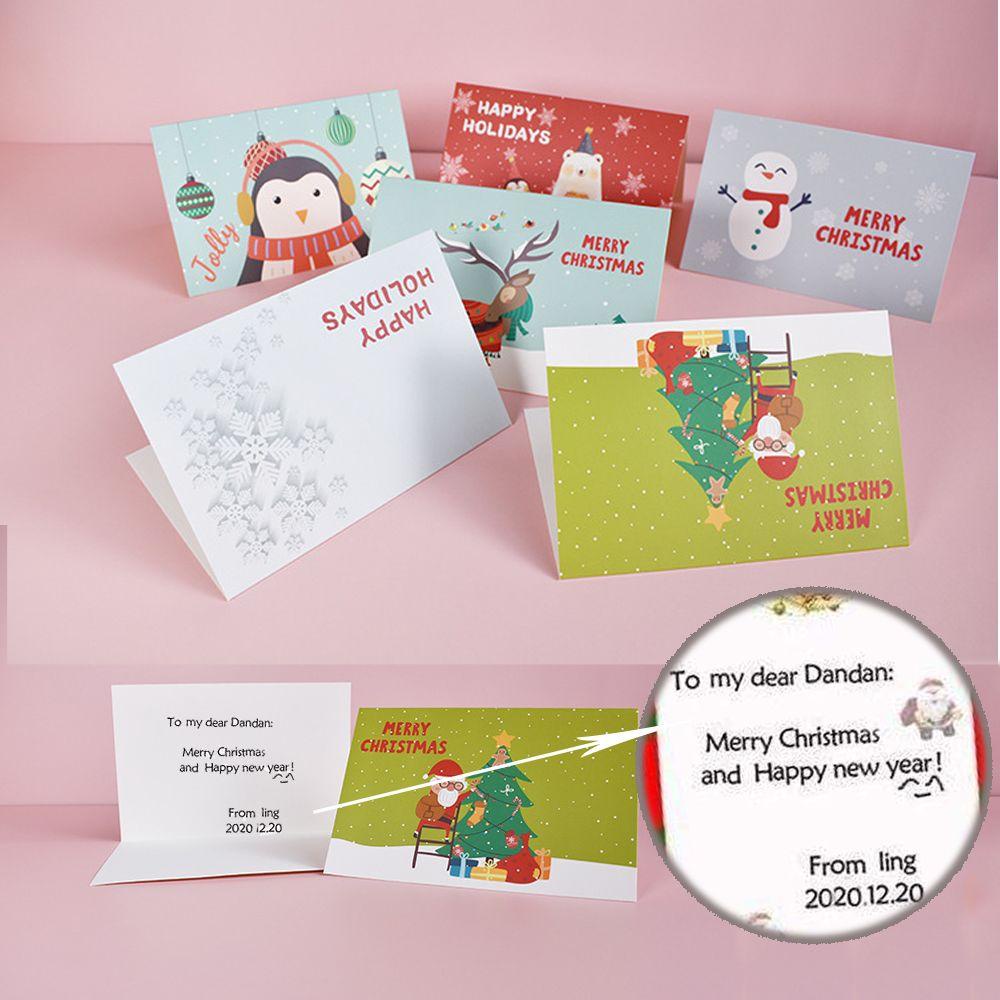 Set 24 Thẻ Giấy Trang Trí Cây Thông Noel